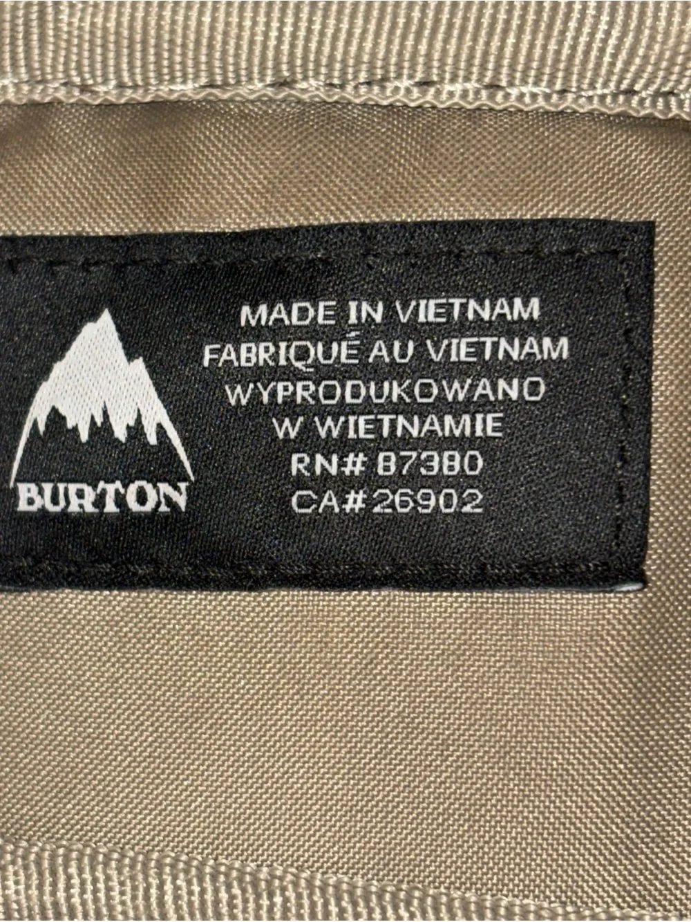 Burton Backpack Men's Kilo Rust Orange Southwestern Pattern Heritage Hiking
